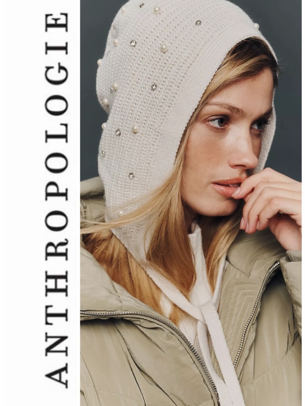 BNWT Anthropologie Bonnet
